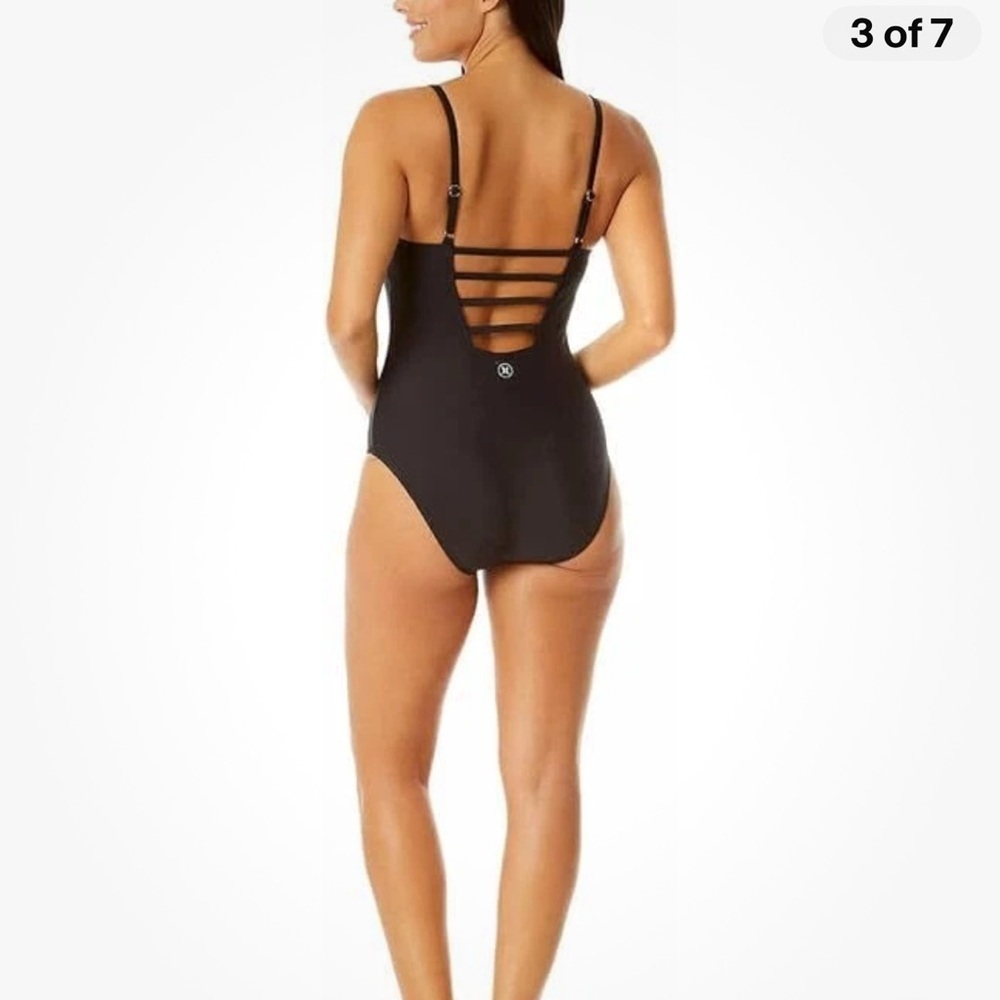 Hurley L black one piece - Picture 3 of 15